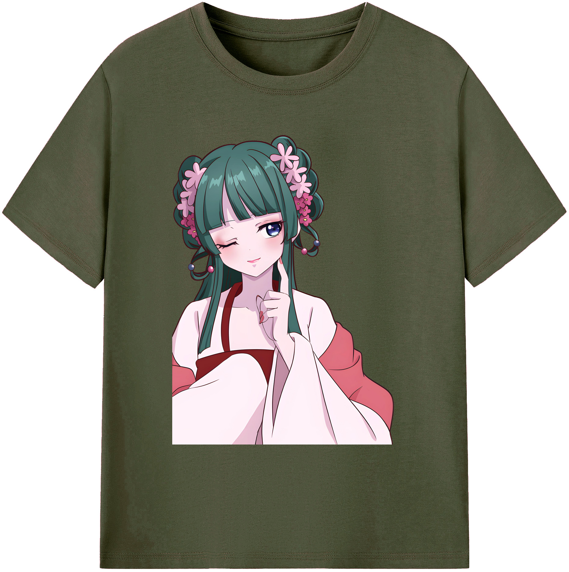 （画像用） 薬屋のひとりごと The Apothecary Diaries 綿100％ メンズ半袖Tシャツ｜肌触りやわらか＆通気性